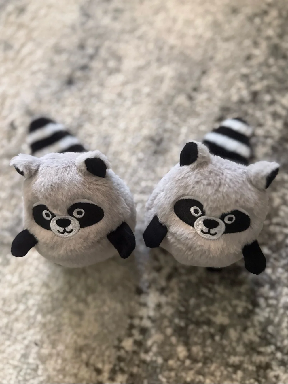Chewy Frisco Raccoons Plush Squeaky Dog Toy Refills Small, 2* count